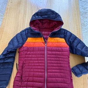 Cotopaxi Fuego Down Hooded Jacket - Women’s. Like new!